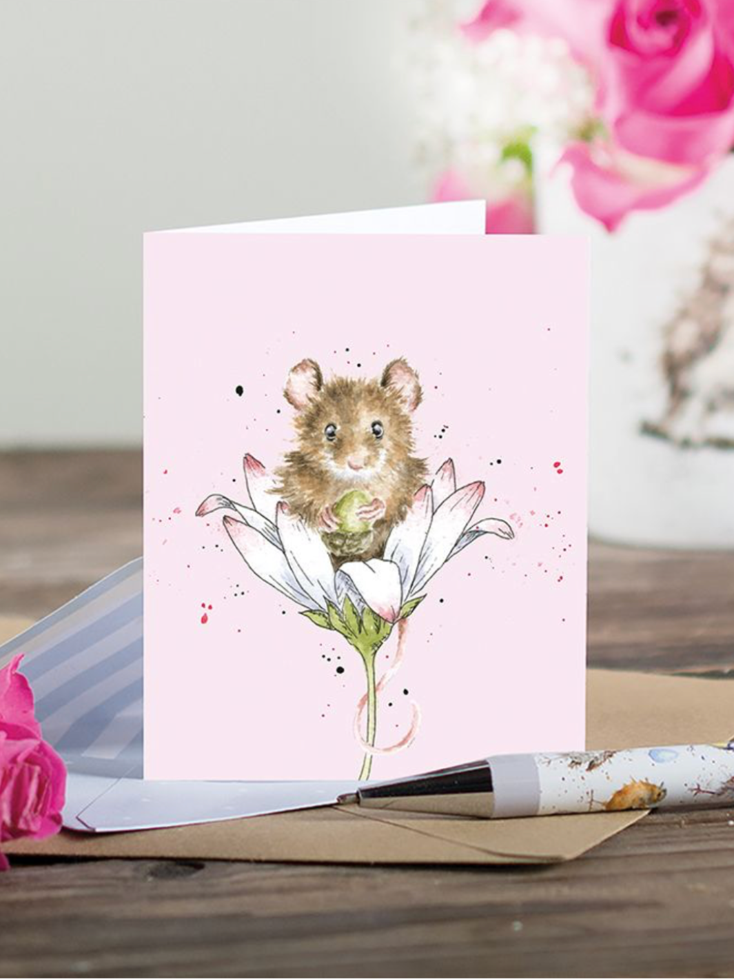 Oops a Daisy Mouse Mini Card